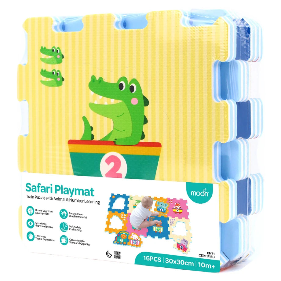 Moon Safari Playmat Animal & Number Learning