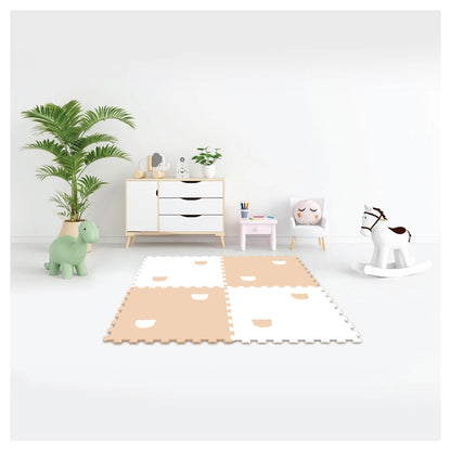 Moon Bear Baby Puzzle Playmat EVA Foam Floor Mat (Bear)