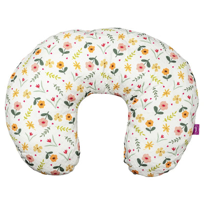 Moon Portable Nursing Support Pillow with Washable Cover (Flowers)
