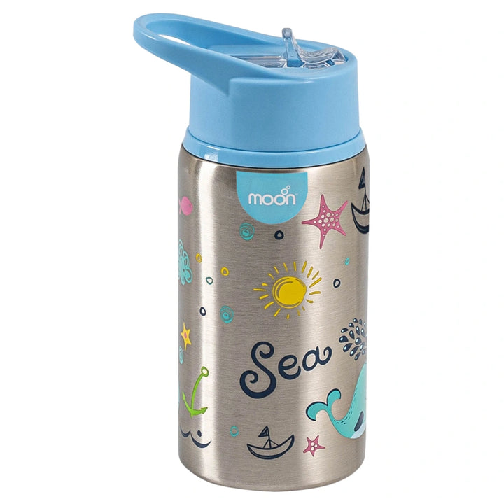 Moon Single Wall SS Sipper Bottle 530ml/18oz