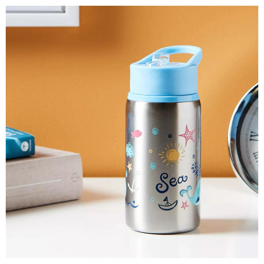 Moon Single Wall SS Sipper Bottle 530ml/18oz