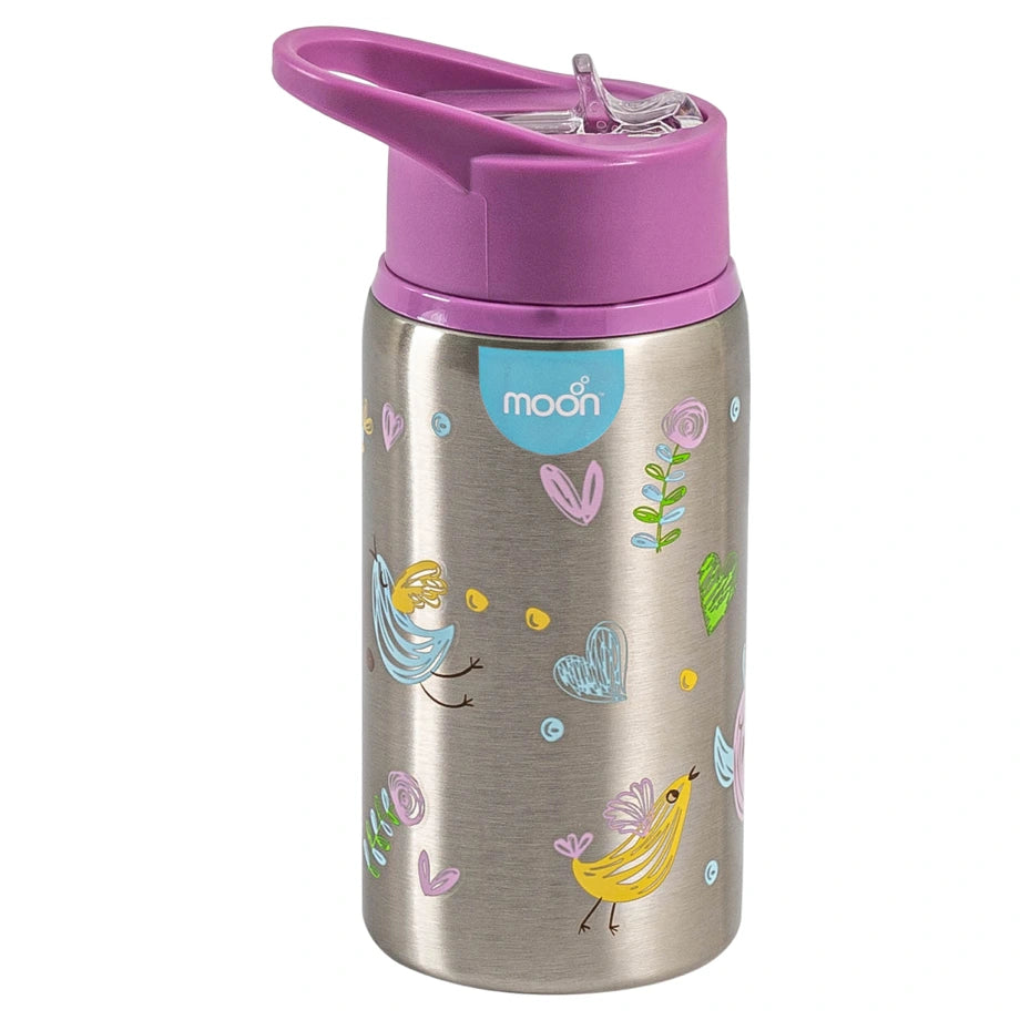 Moon Single Wall SS Sipper Bottle 530ml/18oz