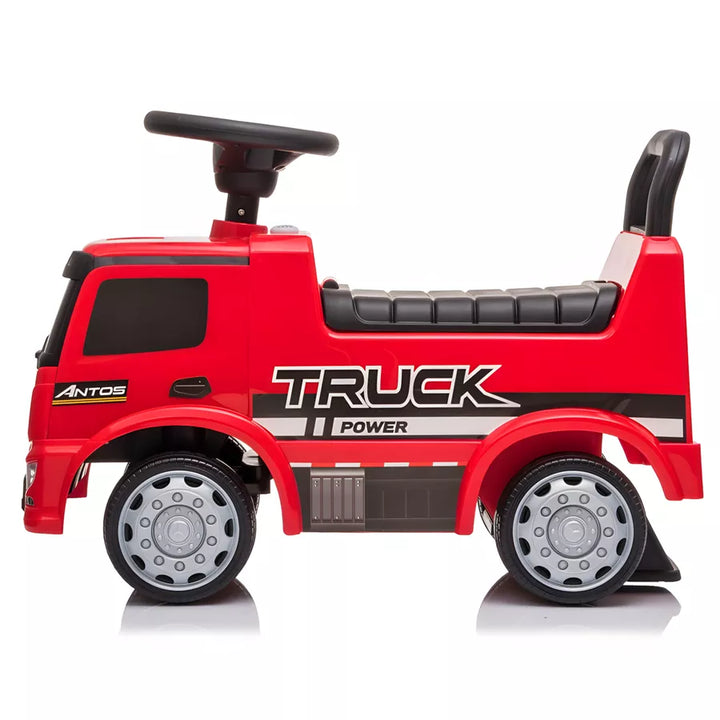 Moon Mercedes Benz Truck Licensed Foot to Floor Ride On (Red)