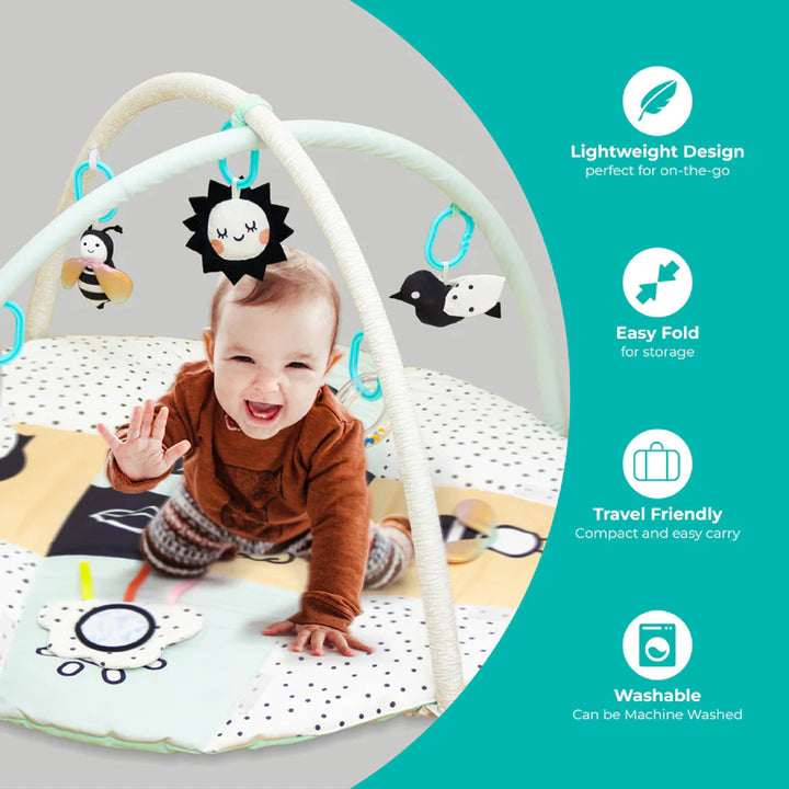 Moon Quirky 2-in-1 Convertible Playmat & Storage Bag 6m+