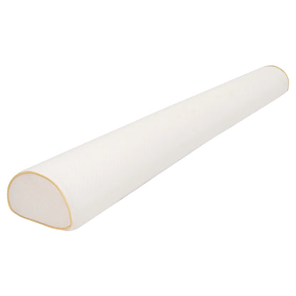 Moon Organic Toddler Half Moon Bed Bumper (White)