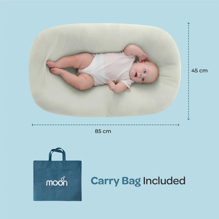 Moon Baby Lounger (0-3m) 85*45cm (Green)