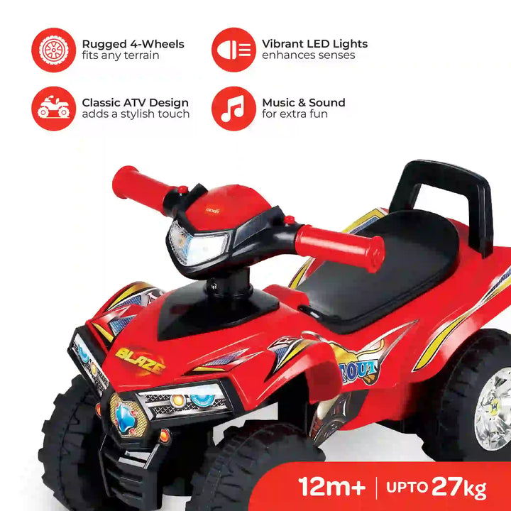 Moon Blaze Quad Bike (Red)