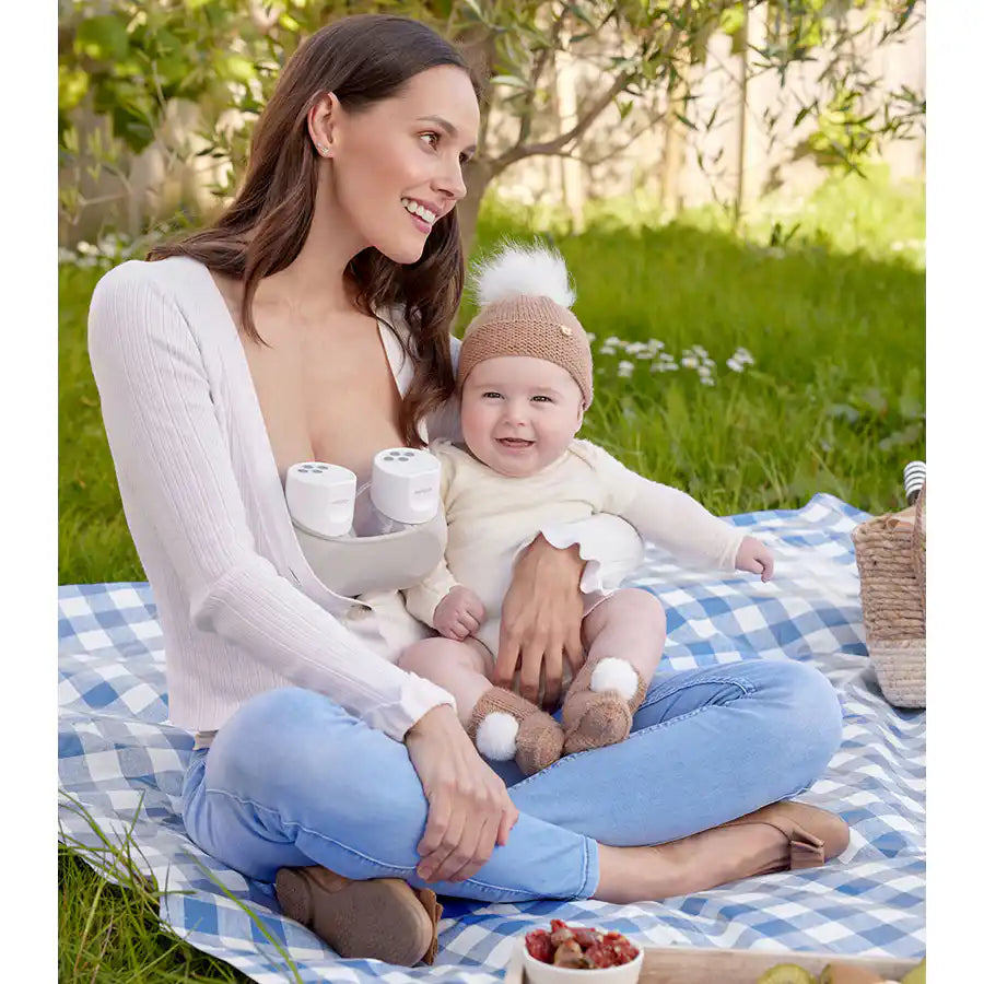 مضخة الثدي المزدوجة القابلة للارتداء من Momcozy S12 Pro مضخة الثدي المزدوجة القابلة للارتداء من Momcozy S12 Pro