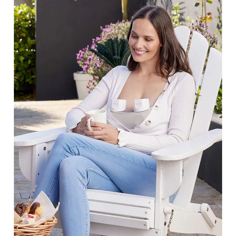 مضخة الثدي المزدوجة القابلة للارتداء من Momcozy S12 Pro مضخة الثدي المزدوجة القابلة للارتداء من Momcozy S12 Pro