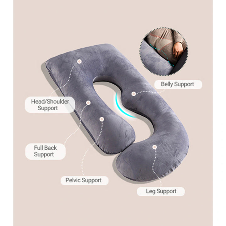 Momcozy U Shaped Pregnancy Pillow