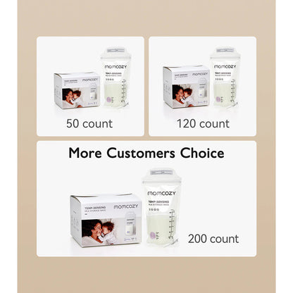 Momcozy Breastmilk Bag 50Pcs