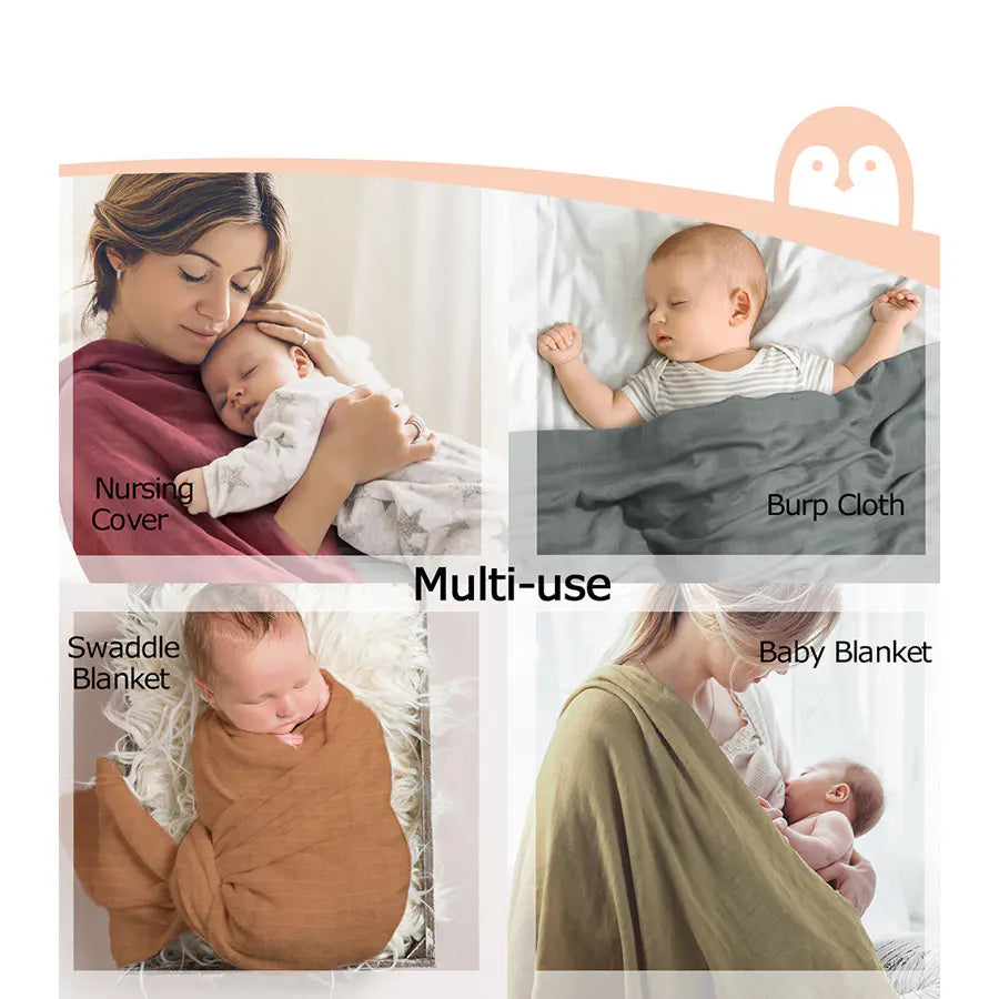 Momcozy Muslin Swaddle Blanket