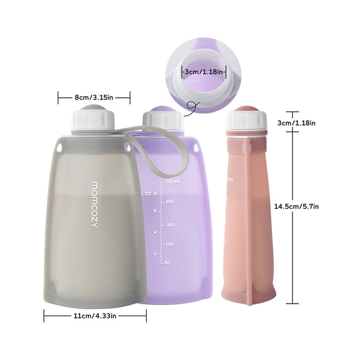 Momcozy Silicone Milk Storage Bags 2pcs