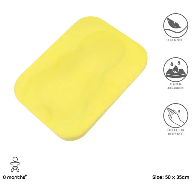 MOON Sponge Baby Bath Holder (Yellow)