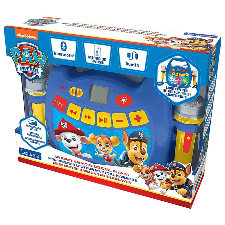 مكبر صوت Lexibook Paw Patrol Bluetooth مع ميكروفون وبطارية قابلة لإعادة الشحن مكبر صوت Lexibook Paw Patrol Bluetooth مع ميكروفون وبطارية قابلة لإعادة الشحن