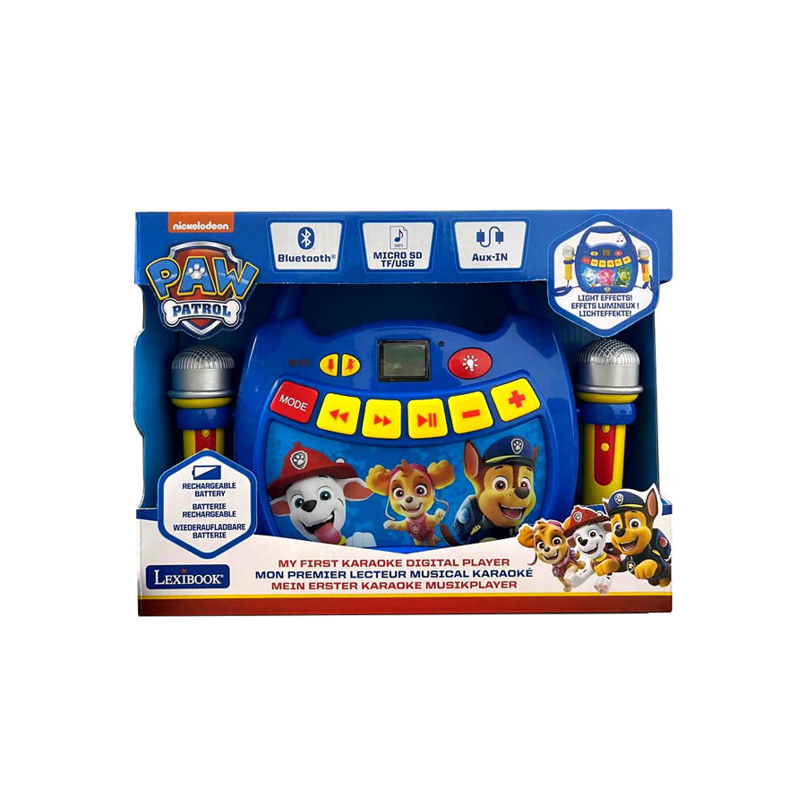 مكبر صوت Lexibook Paw Patrol Bluetooth مع ميكروفون وبطارية قابلة لإعادة الشحن مكبر صوت Lexibook Paw Patrol Bluetooth مع ميكروفون وبطارية قابلة لإعادة الشحن