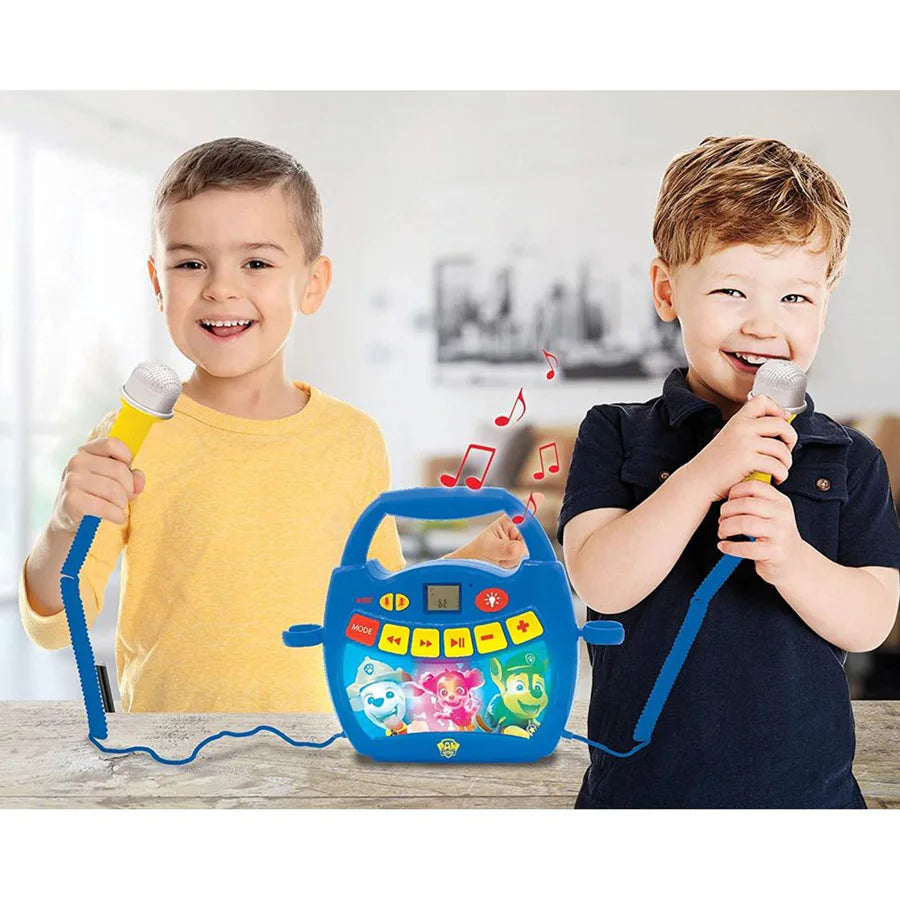 مكبر صوت Lexibook Paw Patrol Bluetooth مع ميكروفون وبطارية قابلة لإعادة الشحن مكبر صوت Lexibook Paw Patrol Bluetooth مع ميكروفون وبطارية قابلة لإعادة الشحن