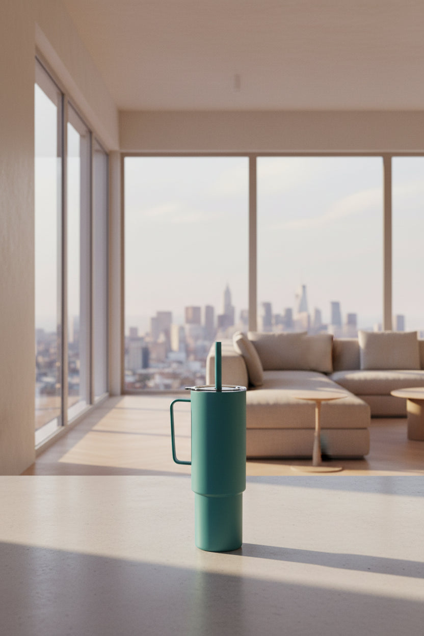 MiiR All Day Straw Cup 32oz (Coastal Teal)