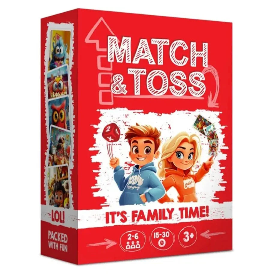 Hidbox UK Match & Toss Family Card Game