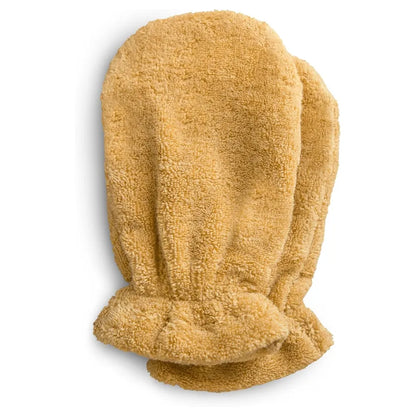 Mushie Bath Mitt 2-Pack (Fall Yellow)