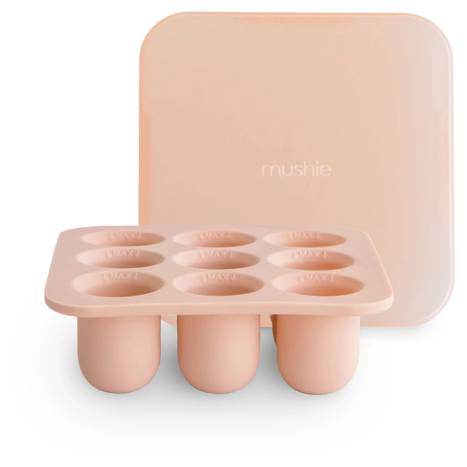 Mushie Fresh Food Feeder Freezer Tray (Blush)