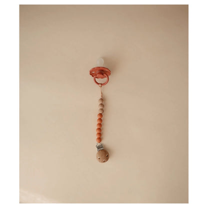 Mushie Pacifier Clips Eva (Powder)