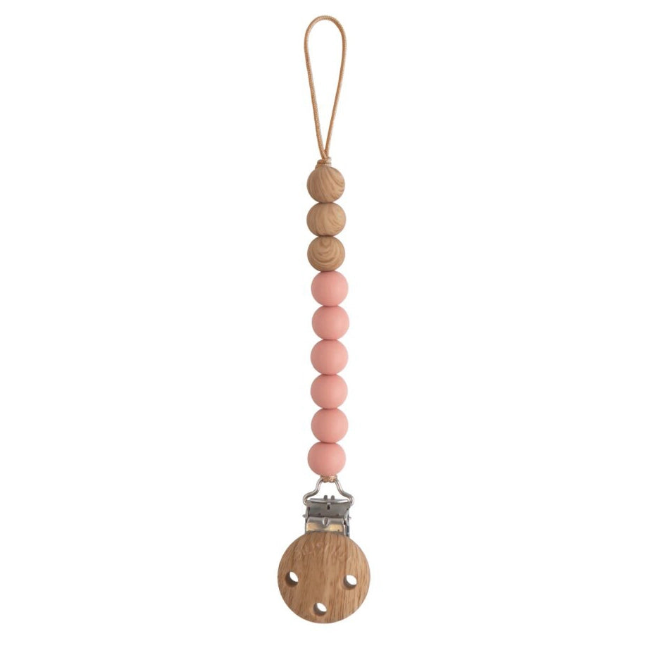 Mushie Pacifier Clips Eva (Powder)