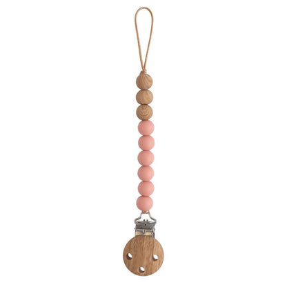 Mushie Pacifier Clips Eva (Powder)