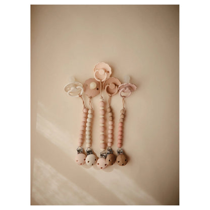 Mushie Pacifier Clips Eva (Powder)