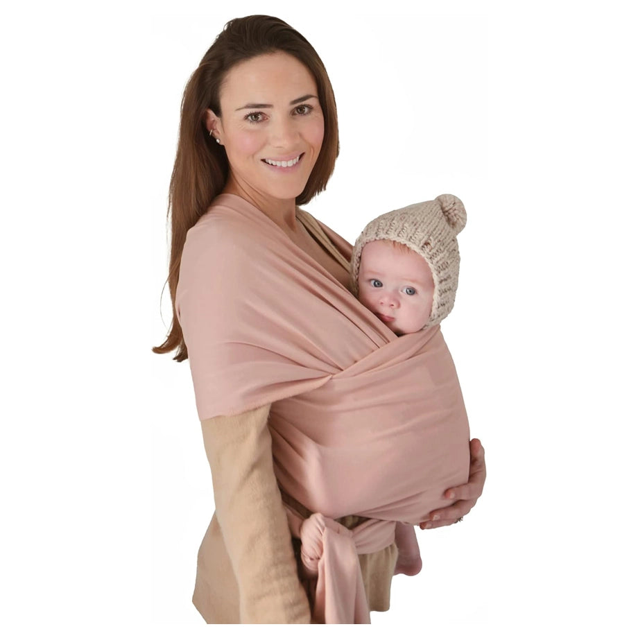 Mushie Baby Carrier Wrap (Blush)