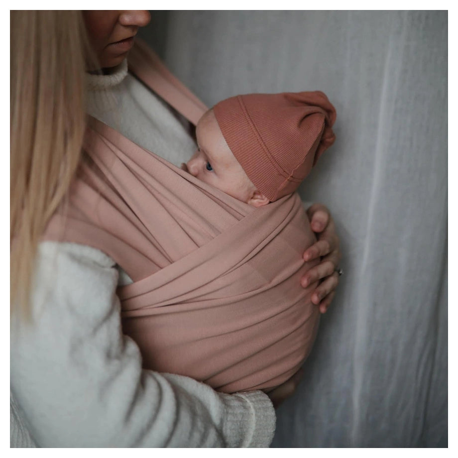 Mushie Baby Carrier Wrap (Blush)
