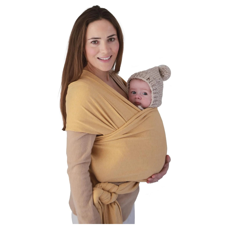Mushie Baby Carrier Wrap (Mustard Melange)