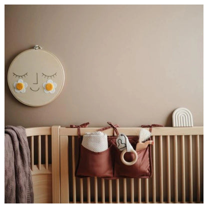 Mushie Crib Pocket (Tradewinds)