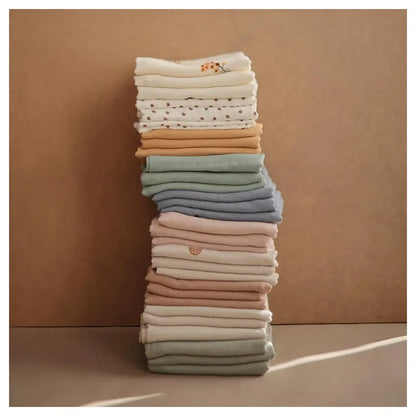 Mushie Muslin Cloth 3-Pack (Blush)