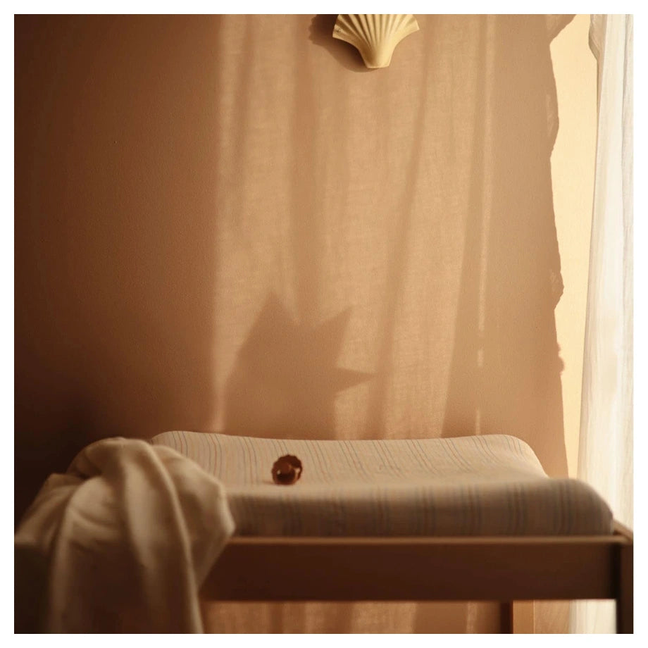 Mushie Changing Pad Cover (Blush)