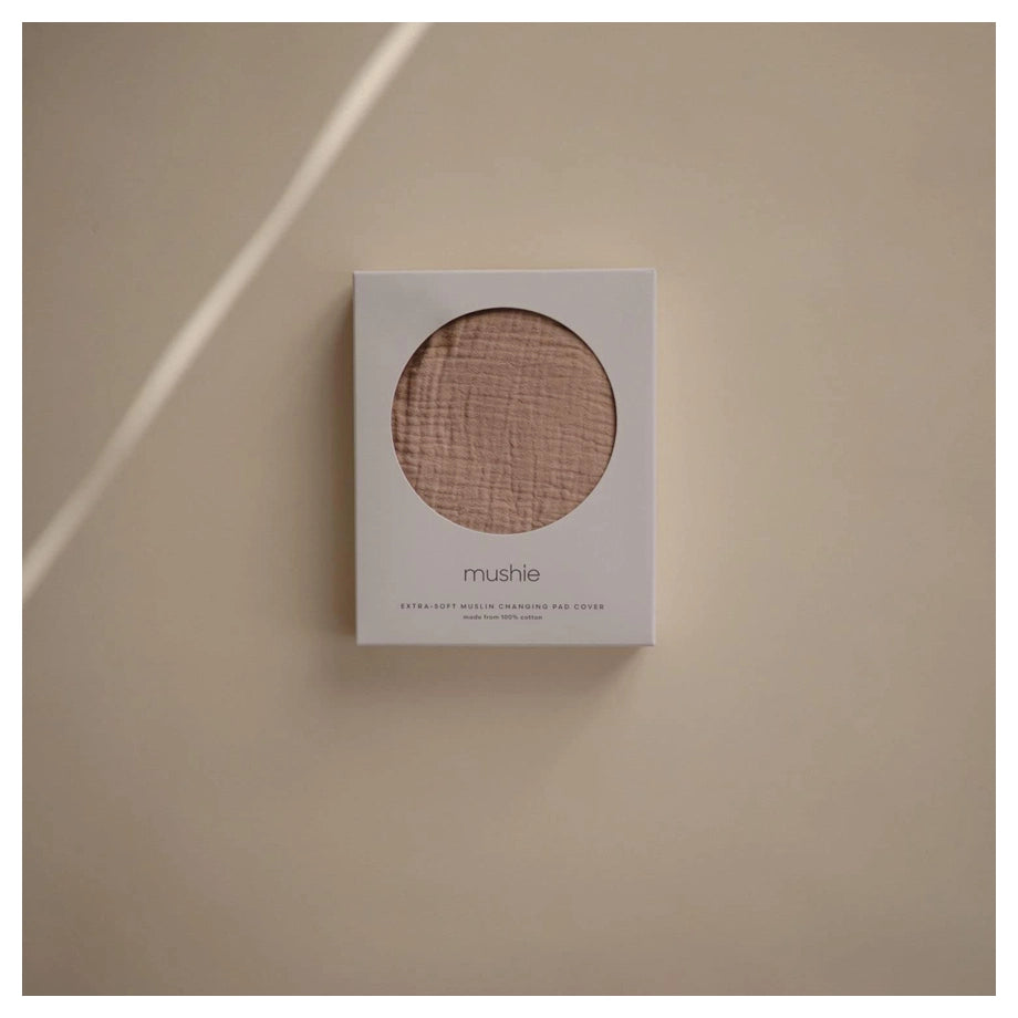 Mushie Changing Pad Cover (Blush)