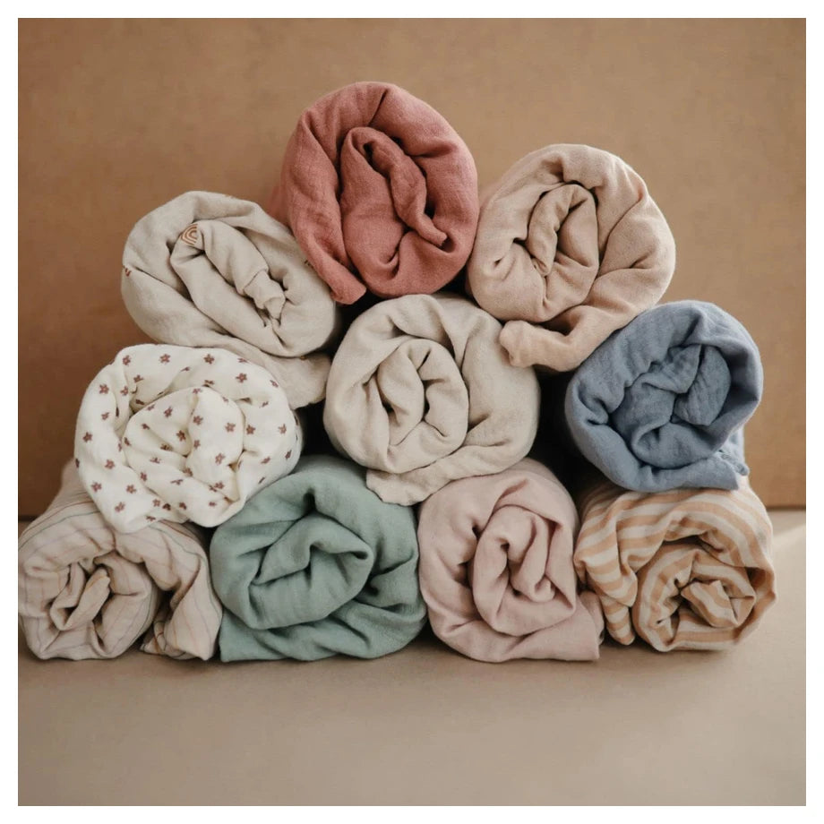 Mushie Changing Pad Cover (Blush)