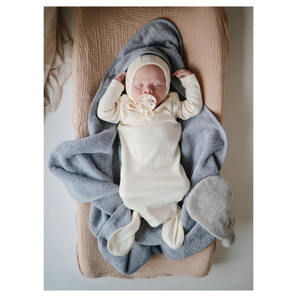 Mushie Changing Pad Cover (Pale Taupe)