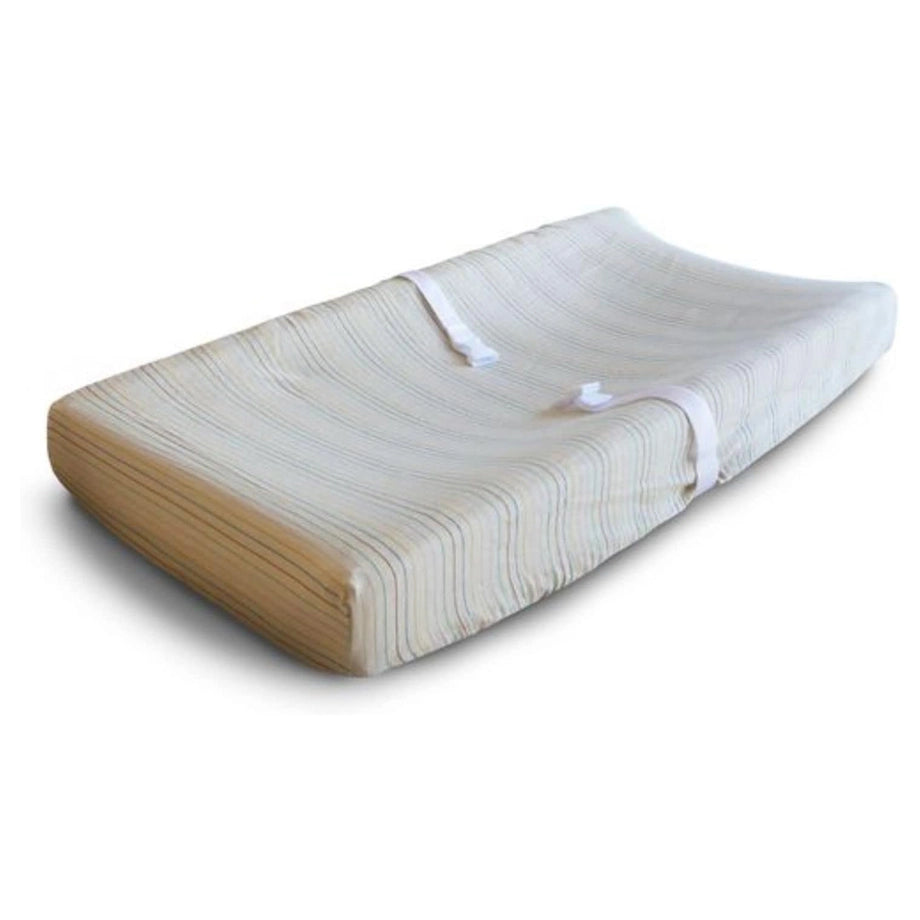 Mushie Changing Pad Cover (Retro Stripes)