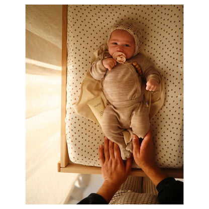 Mushie Changing Pad Cover (Bloom)