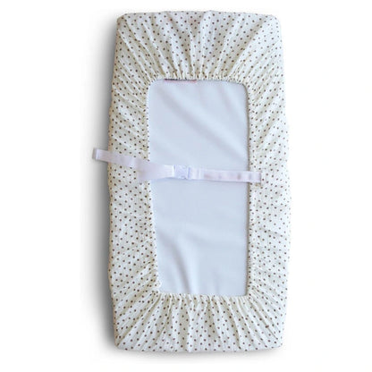 Mushie Changing Pad Cover (Bloom)
