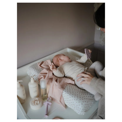 Mushie Changing Pad Cover (Bloom)