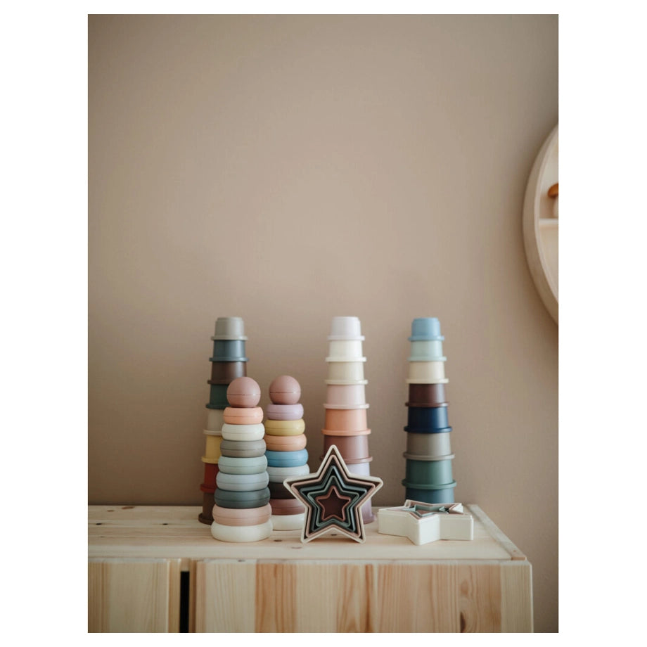 Mushie Stacking Cups (Forest)