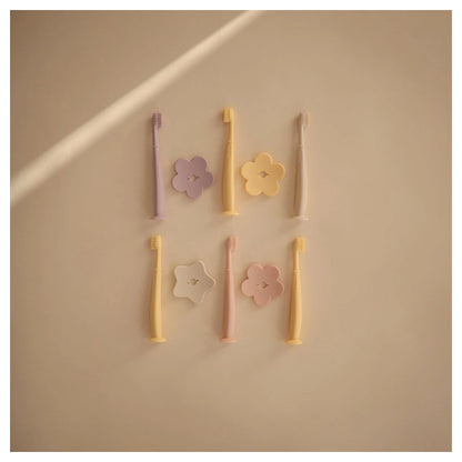 Mushie Flower Training Toothbrush (Soft Lilac)