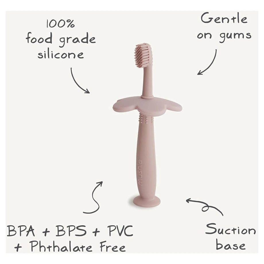 Mushie Star Training Toothbrush (Tradewinds)