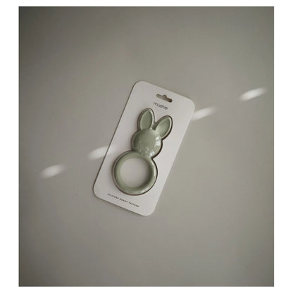 Mushie Teether (Bunny Sage)
