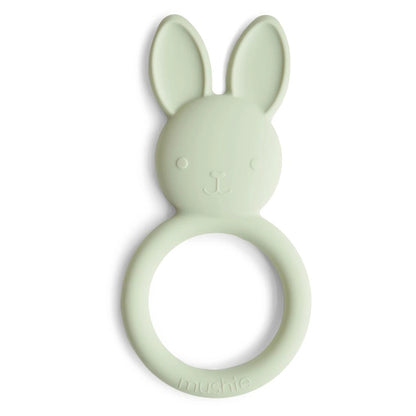 Mushie Teether (Bunny Sage)
