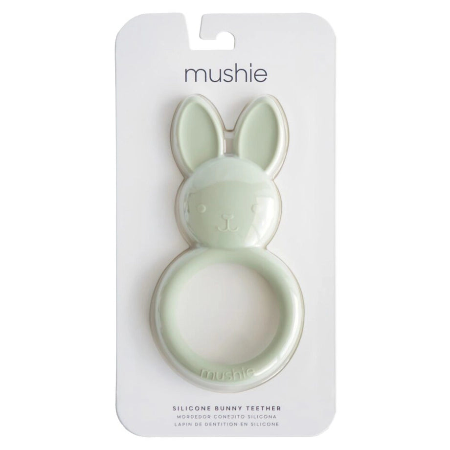 Mushie Teether (Bunny Sage)