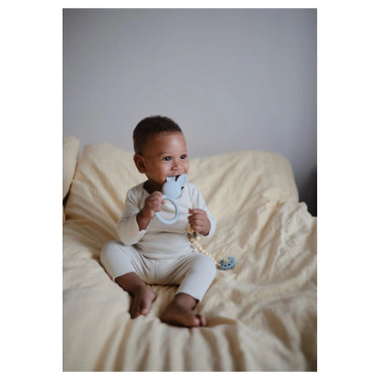 Mushie Teether (Bunny Sage)