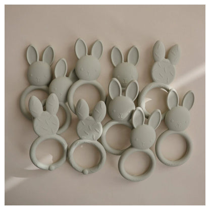 Mushie Teether (Bunny Sage)
